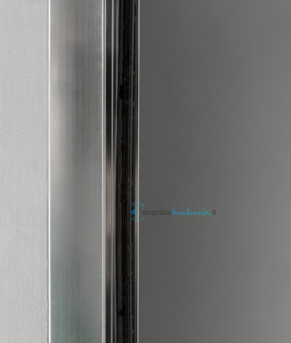 porta doccia battente 120 cm trasparente