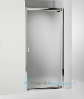porta doccia battente 75 cm opaco