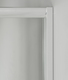 box doccia 3 lati porta scorrevole 100x60x100 cm opaco