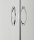 box doccia angolare porta scorrevole 65x110 cm trasparente serie n