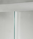 box doccia angolare porta scorrevole 85x120 cm trasparente serie n