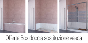 Offerta Box doccia sostituzione vasca - Mobile