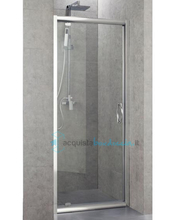 porta doccia battente 100 cm trasparente