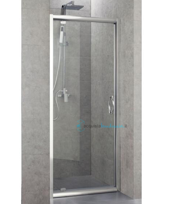porta doccia battente 70 cm trasparente