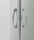 box doccia angolare porta scorrevole 65x65 cm trasparente altezza 180 cm