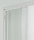 box doccia angolare porta scorrevole 95x60 cm trasparente altezza 180 cm
