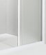 porta doccia scorrevole 160 cm opaco bianco 