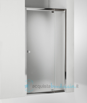 porta doccia battente 80 cm opaco