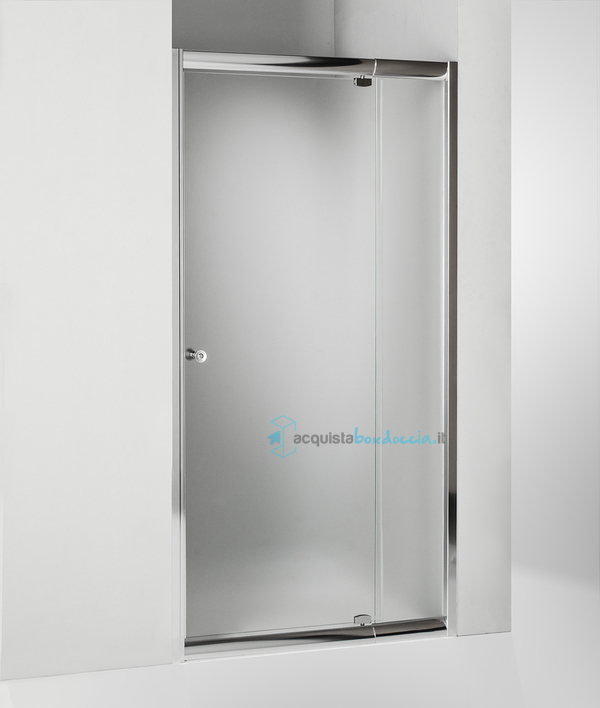 porta doccia battente 80 cm opaco