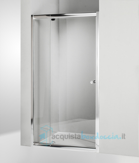 porta doccia battente 75 cm trasparente