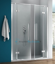 porta doccia 110 cm battente trasparente serie sofist sal megius