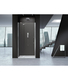 porta doccia battente 90 cm trasparente serie prisma 2.0 r8b1f90 megius 