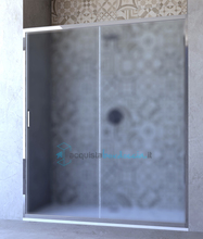 porta doccia scorrevole 150 cm opaco serie s