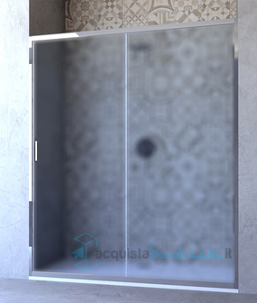 porta doccia scorrevole 105 cm opaco serie s