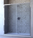 porta doccia scorrevole 100 cm opaco serie s