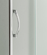 porta doccia scorrevole 165 cm opaco serie n