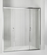 porta doccia scorrevole 170 cm trasparente serie n