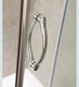 porta doccia scorrevole 110 cm trasparente serie n