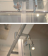 box doccia angolare 70x100 cm anta fissa porta battente trasparente serie solodocciaevo ab0fb  megius 