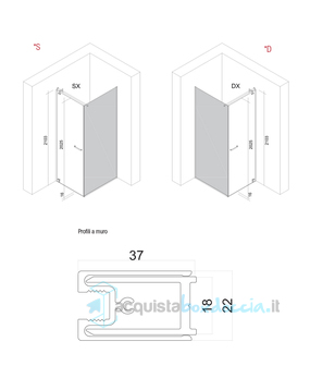 box doccia angolare 70x80 cm anta fissa porta battente trasparente serie solodocciaevo ab0fb  megius 