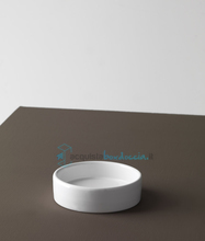 portasapone da appoggio ceramica bianco 12 cm serie tube-cube capannoli