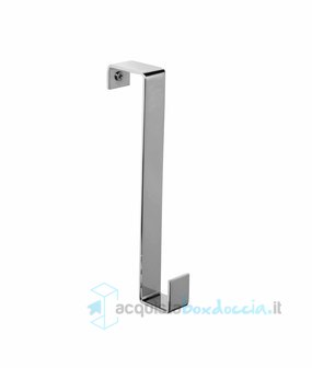 appendiabiti per box doccia con profilo in alluminio art. ut 50.10 serie la progetto