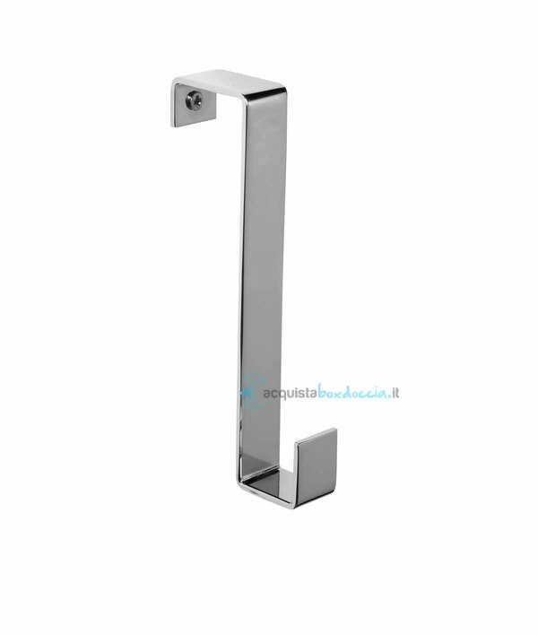 appendiabiti per box doccia con profilo in alluminio art. ut 51.10 serie la progetto