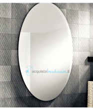 specchio a filo lucido ovale 65x85 cm art 1039-a serie la progetto