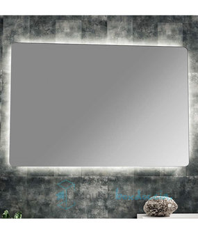 specchio retroilluminato led 100x70 cm art 1035-c serie la progetto