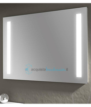 specchio retroilluminato led 80x60 cm art 1005-a serie la progetto