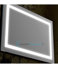 specchio retroilluminato led 100x70 cm art 1004-c serie la progetto