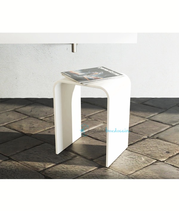 panche da bagno 30x36 cm in luxolid - stool