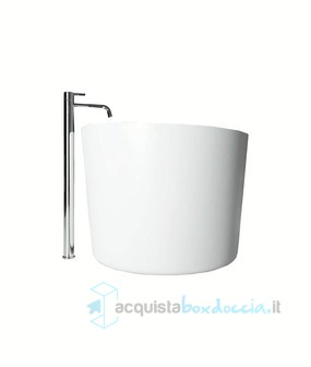 vasca monoblocco in luxolid 160x80 cm - marechiaro tub