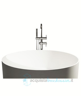 vasca speciale a libera installazione in luxolid Ø120 cm  - circular