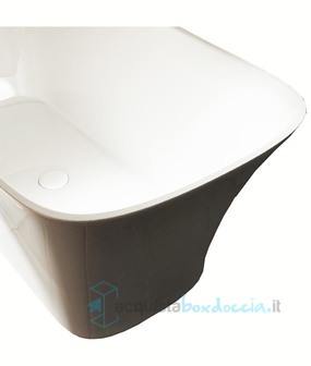 vasca speciale a libera installazione in luxolid 160x70 cm - svase
