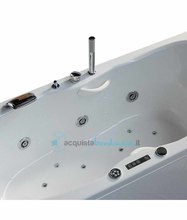 vasca con impiato digitale airpool in acrilico 170x70 cm - sonia vair