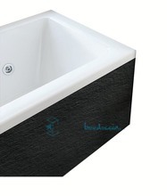 vasca con telaio senza idromassaggio in acrilico 160x70 cm - la quadra special vtl