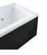 vasca con sistema combinato touchscreen whirpool - airpool - faro a led - disinfezione in acrilico 180x80 cm - la quadra special vtdf