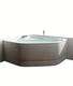 vasca con telaio senza idromassaggio in acrilico 120x120 cm - camelia vtl