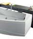 vasca idromassaggio con avviamento digitale in acrilico 170x100x55 cm  - greta vdg
