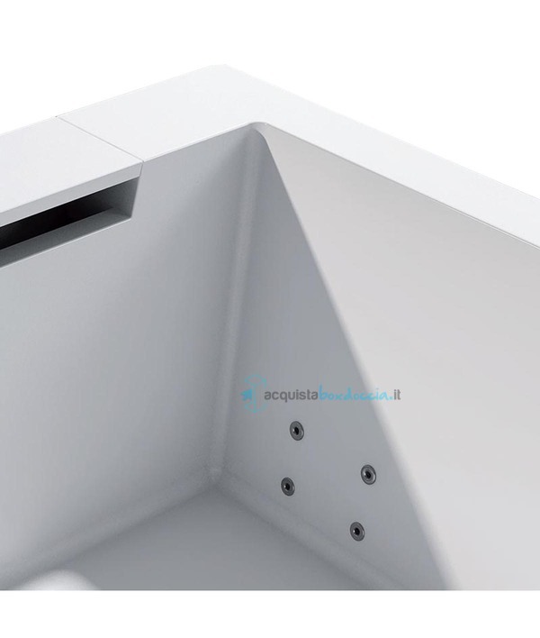 vasca idromassaggio con impianto digitale - disinfezione e sistema di ricircolo dell'acqua automatico 200x150 cm  - area spa