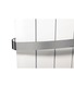 termoarredo in alluminio 1800x375 mm bianco interasse 375 mm modello selanik - linea design classic