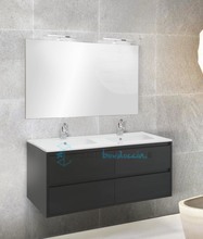 mobile bagno linea clever 121 cm - global trade - cod. clever121.duo.u//00