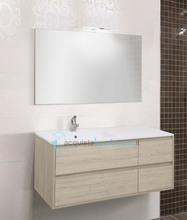 mobile bagno linea clever 121 cm - global trade - cod. clever121.u.cer/00