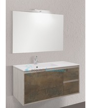 mobile bagno linea clever 105 cm - global trade - cod. clever105.3.u/00