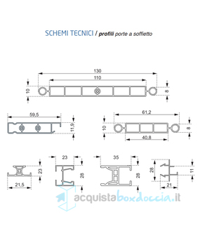 box doccia angolare apertura a soffietto 70x70 cm in pvc bianco - serie tenerife - ventana