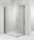 box doccia angolare porta scorrevole 80x90 cm opaco altezza 180 cm