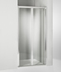 porta doccia soffietto 100 cm trasparente