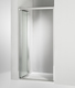 porta doccia soffietto 100 cm trasparente
