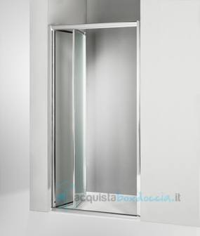 porta doccia soffietto 75 cm opaco